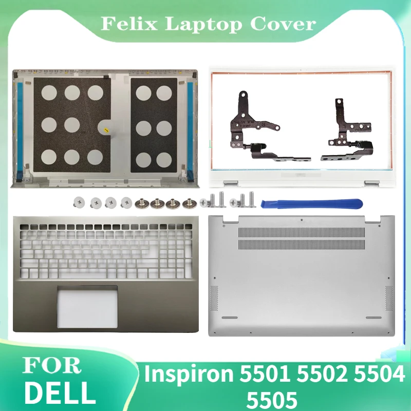 

NEW Original For DELL Inspiron 5501 5502 5504 5505 Laptop LCD Back Cover Front Bezel Palmrest Bottom Cover Top Lower Case 0MCWHY