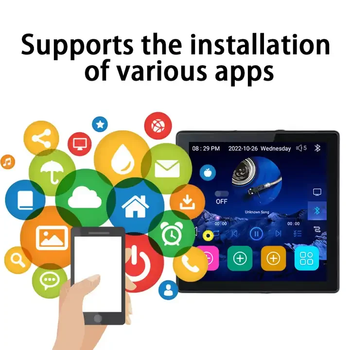 Умный Wi-Fi Bluetooth усилитель для домашнего кинотеатра Android 10