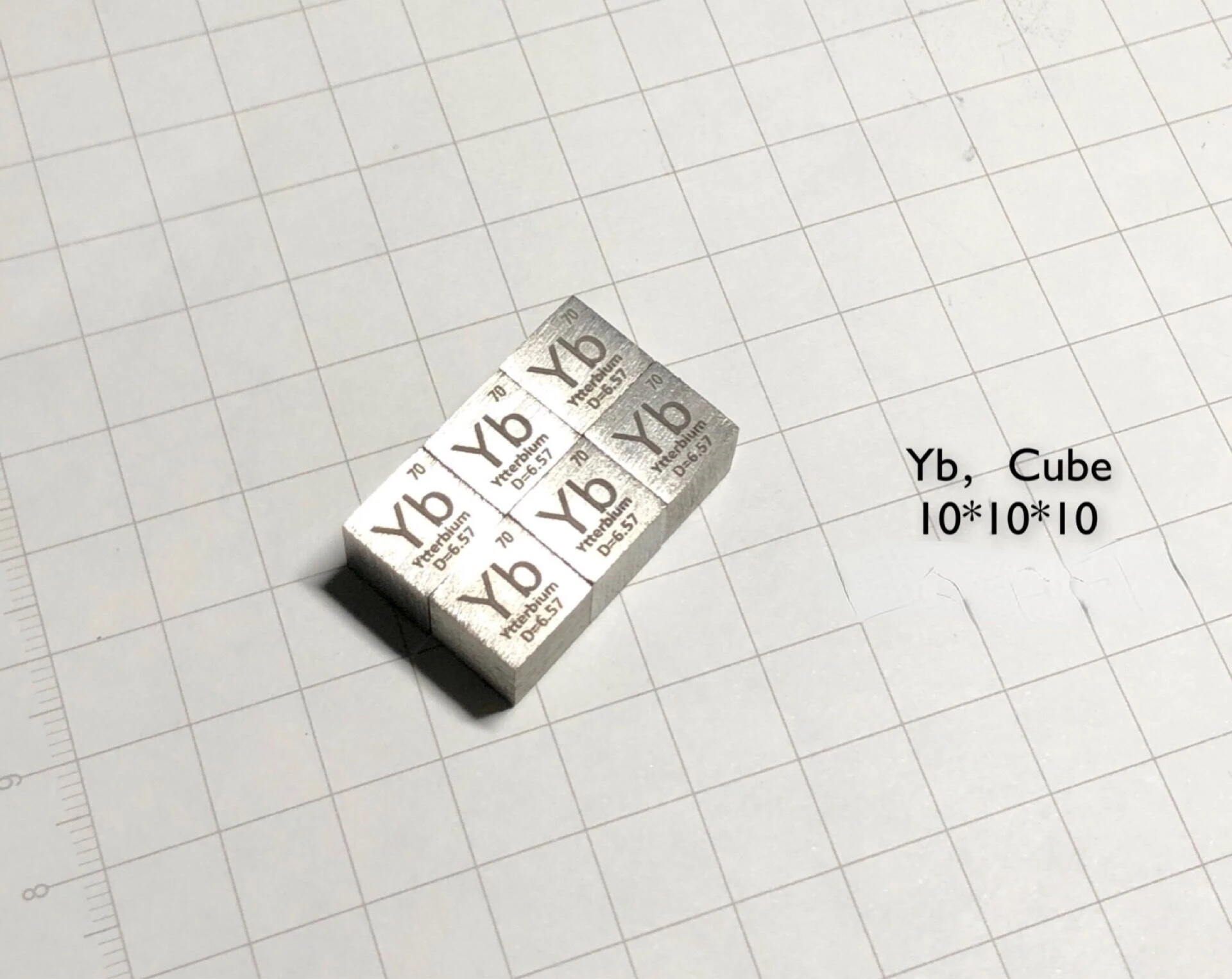 

Crystal Free Distilled Ytterbium Yb Rare Earth Metal Periodic Phenotype Cubic Ytterbium Cubic High Purity Ytterbium