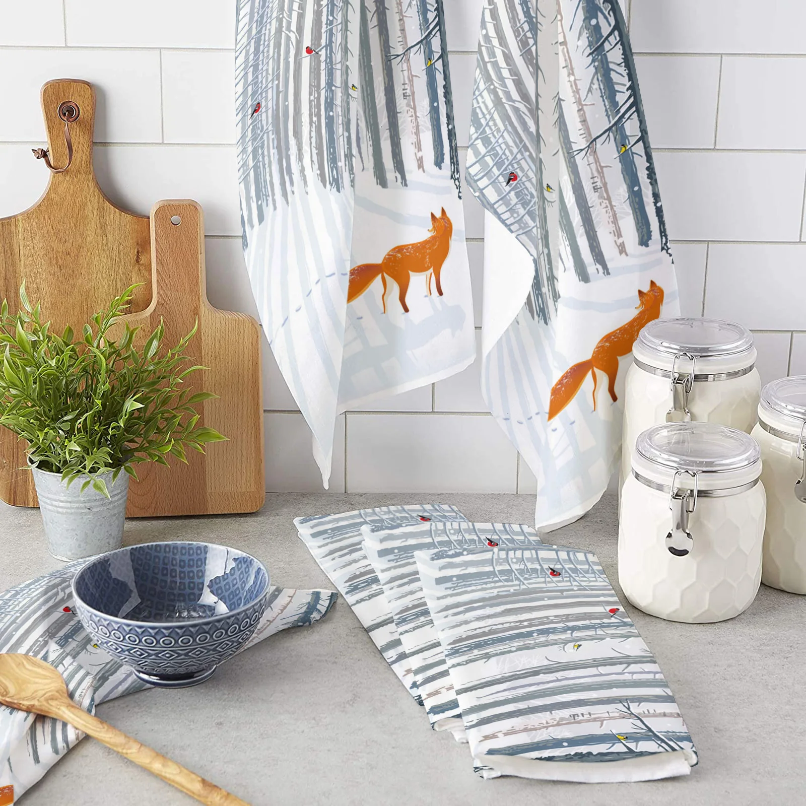 Dish Cloth Tableware Household Cleaning Towel Utensils For Kitchen