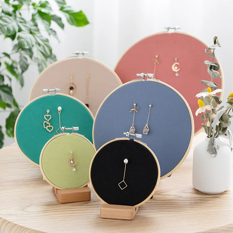 Однотонная льняная хлопчатобумажная ткань для перекрестной вышивки иглой