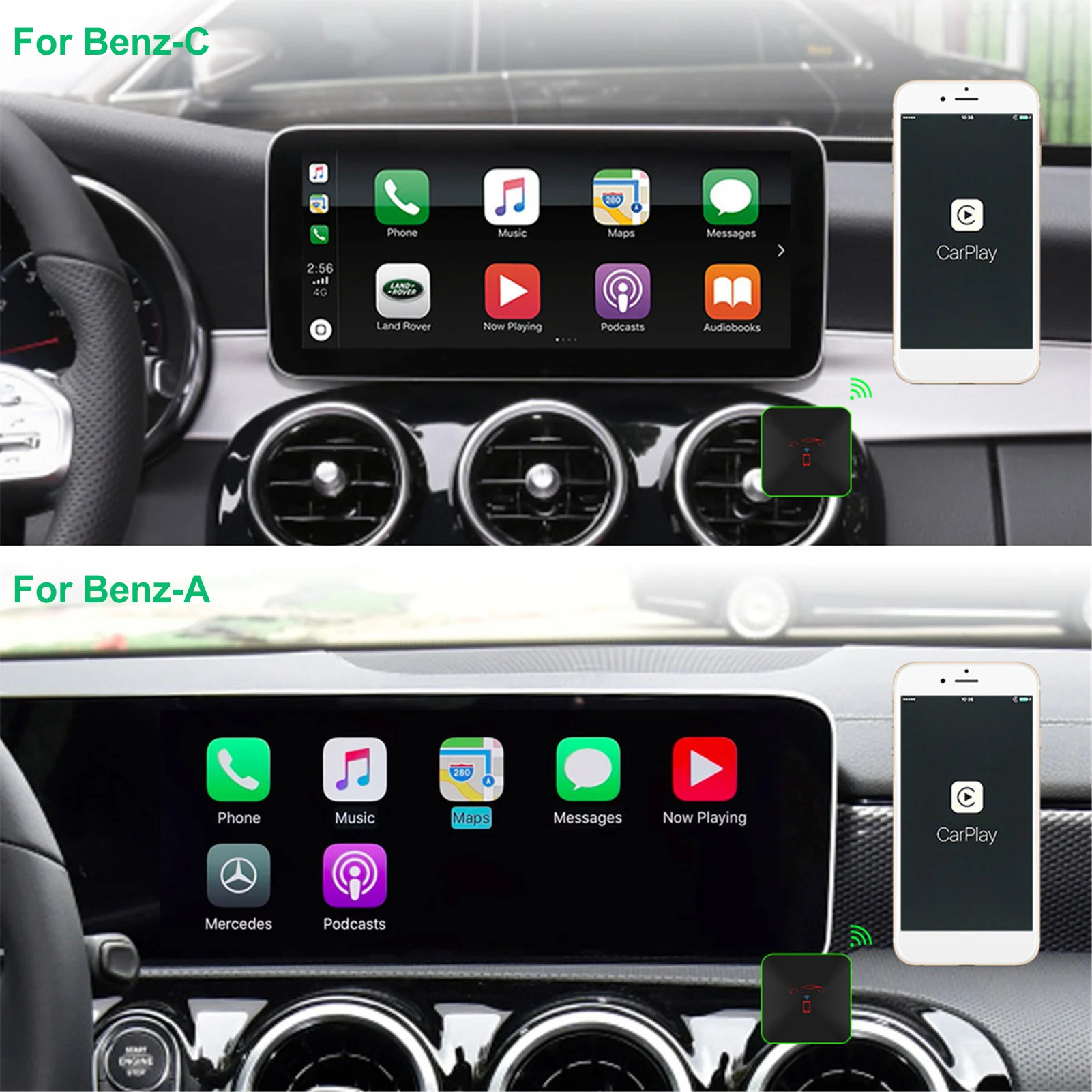 

Беспроводной многофункциональный адаптер CarPlay Box, проводной, беспроводной, для Carplay
