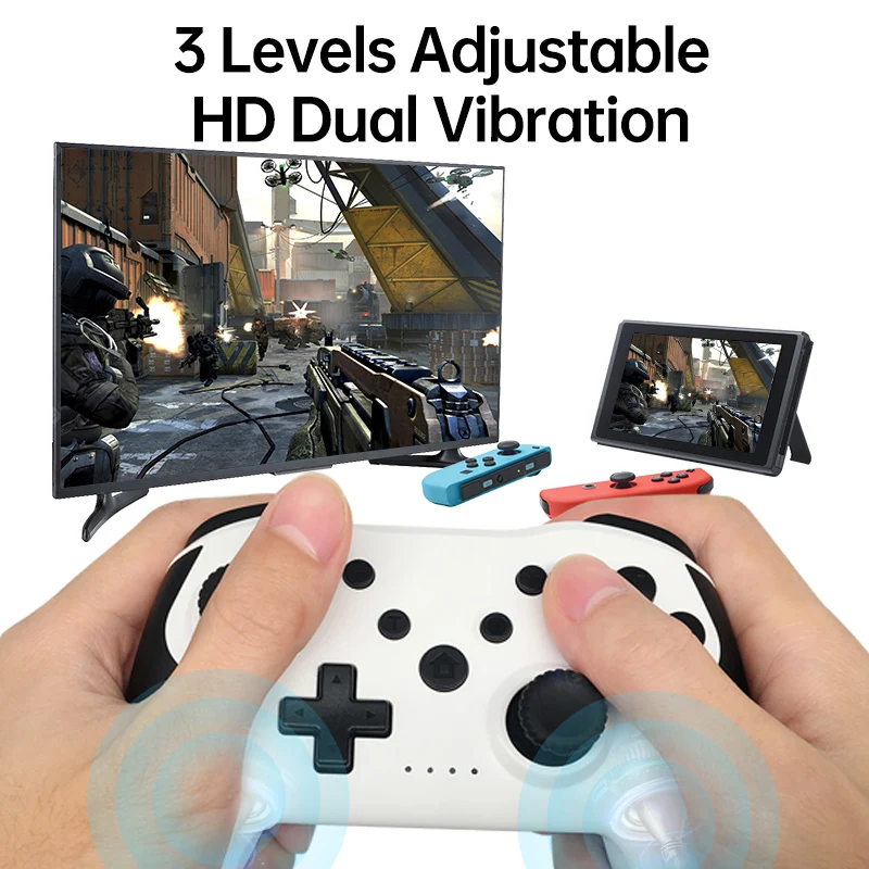 Original Wireless Controller Bluetooth For Nintendo Switch Pro PC PS3 Joystick Gamepad NFC Professional Lag-Free Gamepad