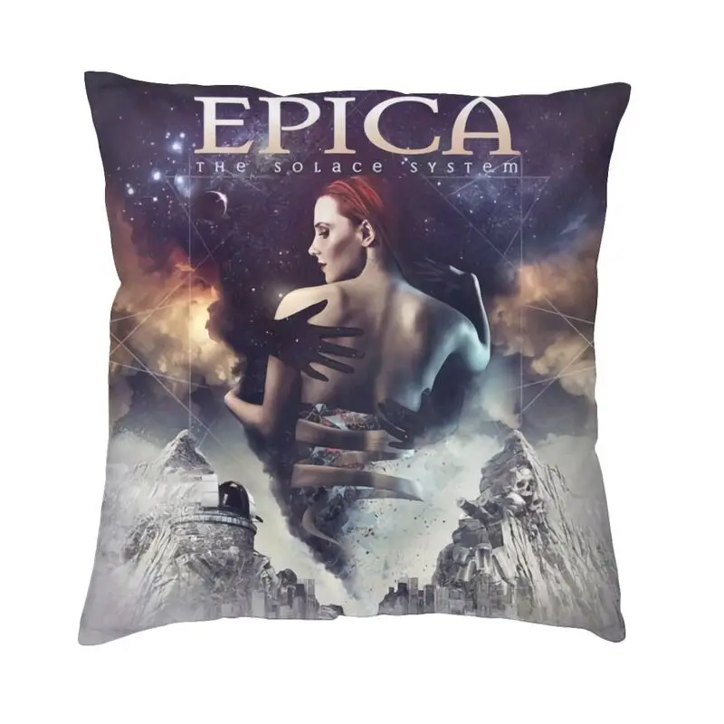 Neoclassical Metal Rock Band Epicas Modern Pillow Cover Decoration Cushion Case