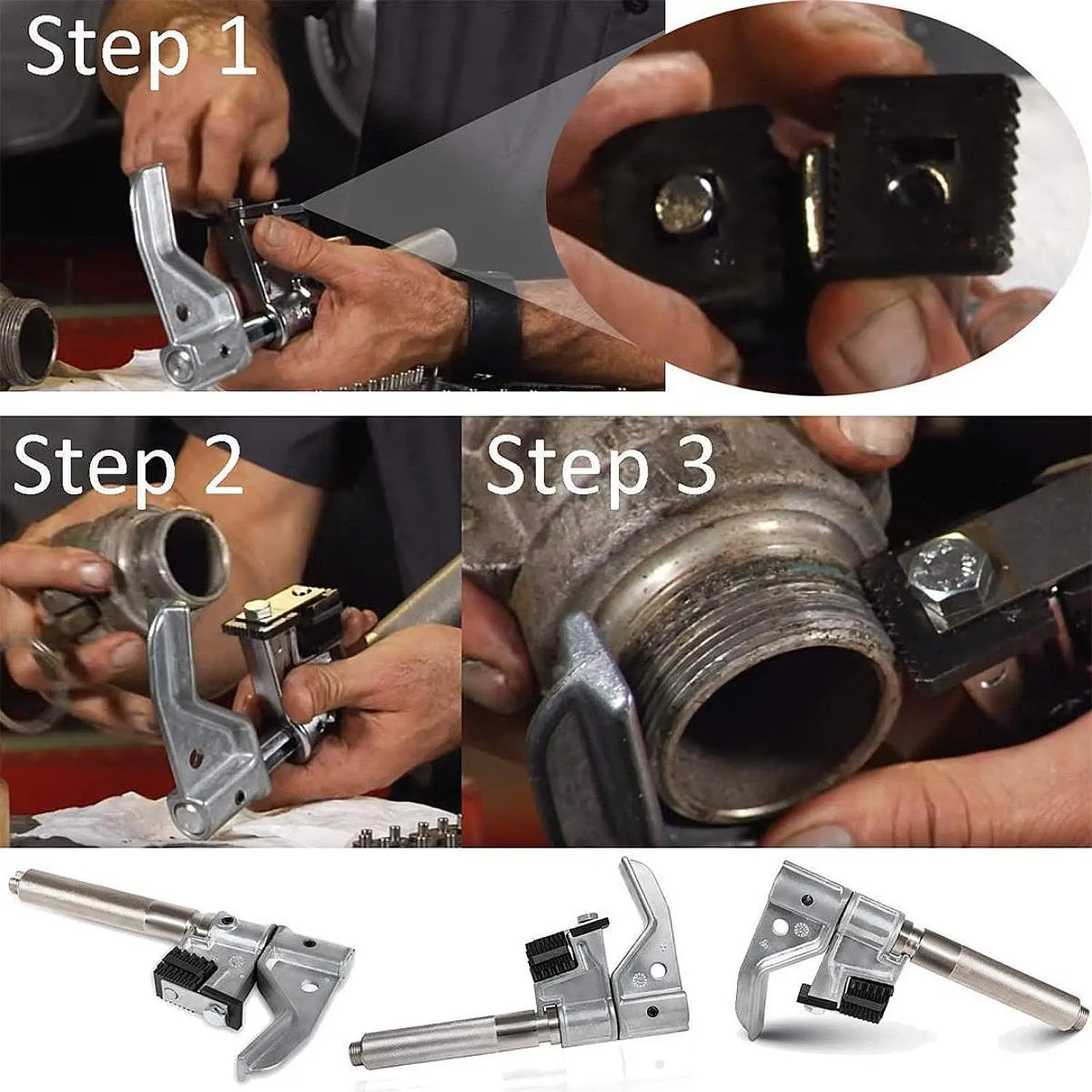 Набор ручных инструментов для наружной резьбы 35-130 мм