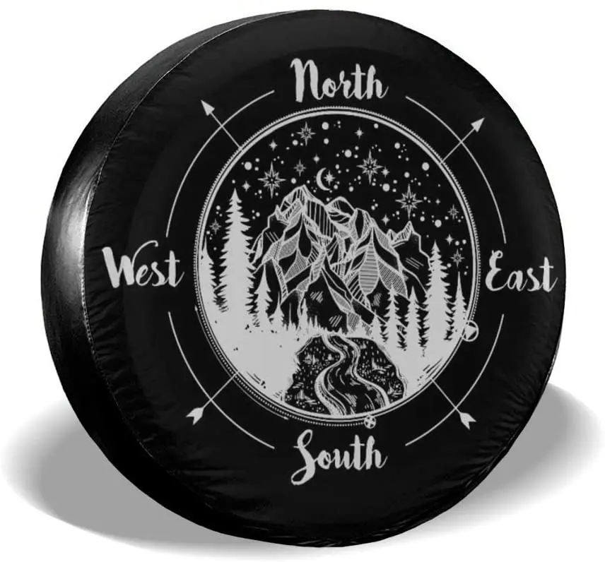 

Car Spare Tire COVER CAR Polyester Tire Storage Bag Car Tire Accessories Waterproof Dustproof Protector Sun Wheel Tire COVER CAR