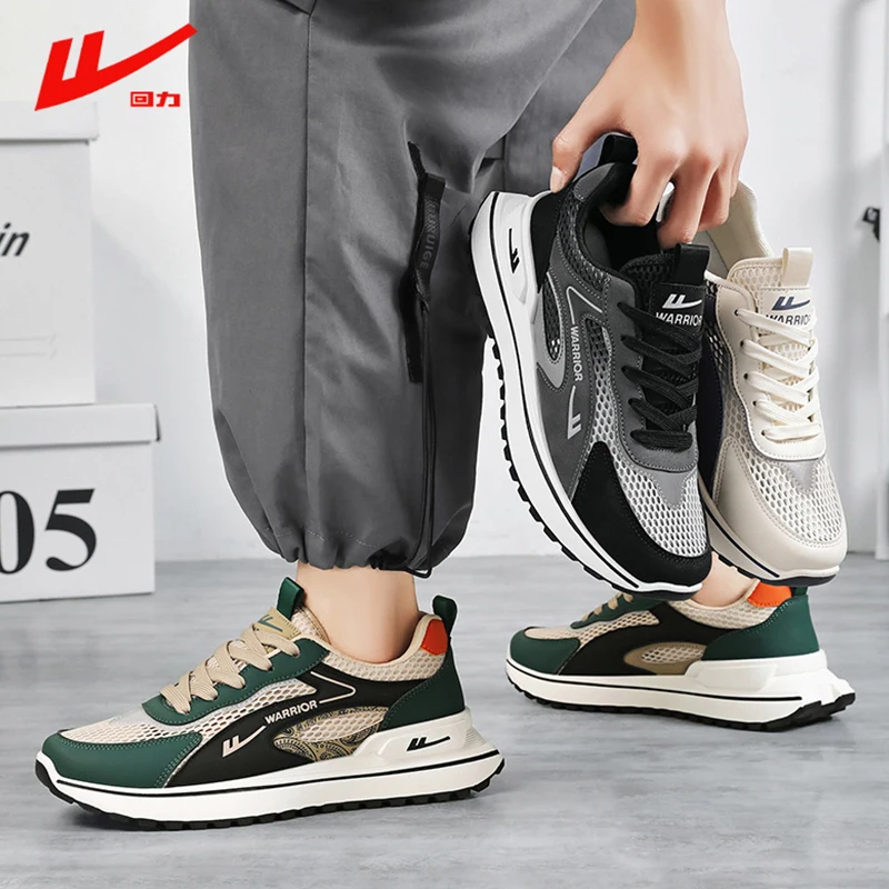 Оригинальные брендовые беговые кроссовки Warrior для мужчин и женщин сетчатые