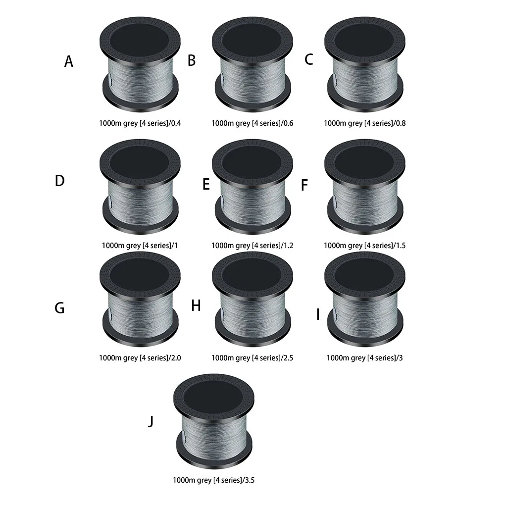 

1 рулон портативной сменной лески 1000 м многофункциональный сверхпрочный Морской рыболовный кабель аксессуары Принадлежности