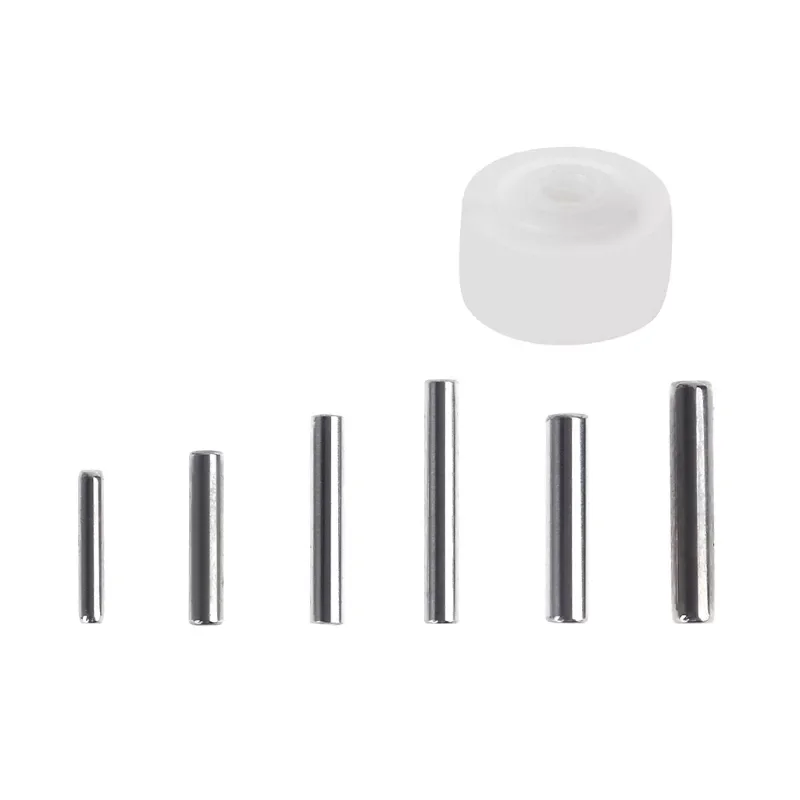 

5PCS Cartridge Radio Roller Metal Axle Pack Tape Recorder Pressure Cassette Belt