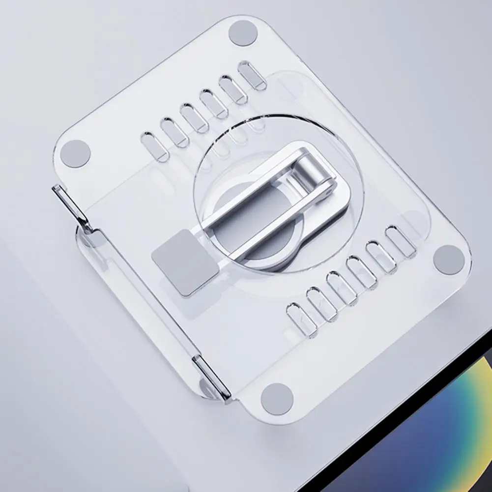 

Настольная подставка для планшета креативная Широкая совместимость Настольный держатель для планшета полый Настольный держатель для план...