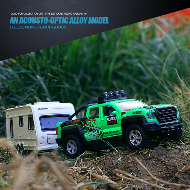 Модель автомобиля из сплава для транспортировки грузовика 1/32 модель литая