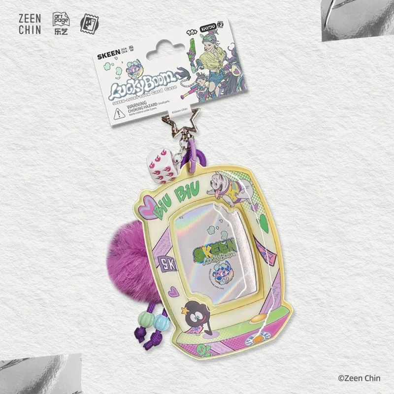 Фото Декоративный держатель для карт Kayou Card Case Pendant Skeen Zeenchin Luckyboom Artist Collection для любителей коллекционирования произведений искусства №2