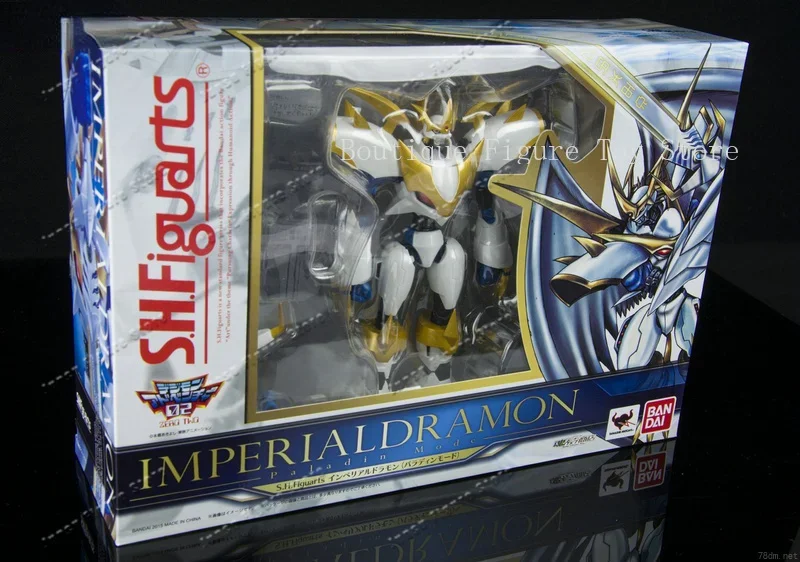 Фото В наличии Оригинальная фигурка Bandai Digimon Adventure S.H.Figuarts Imperialdramon Paladin Mode, аниме-модель, коллекционная игрушка, подарок №2