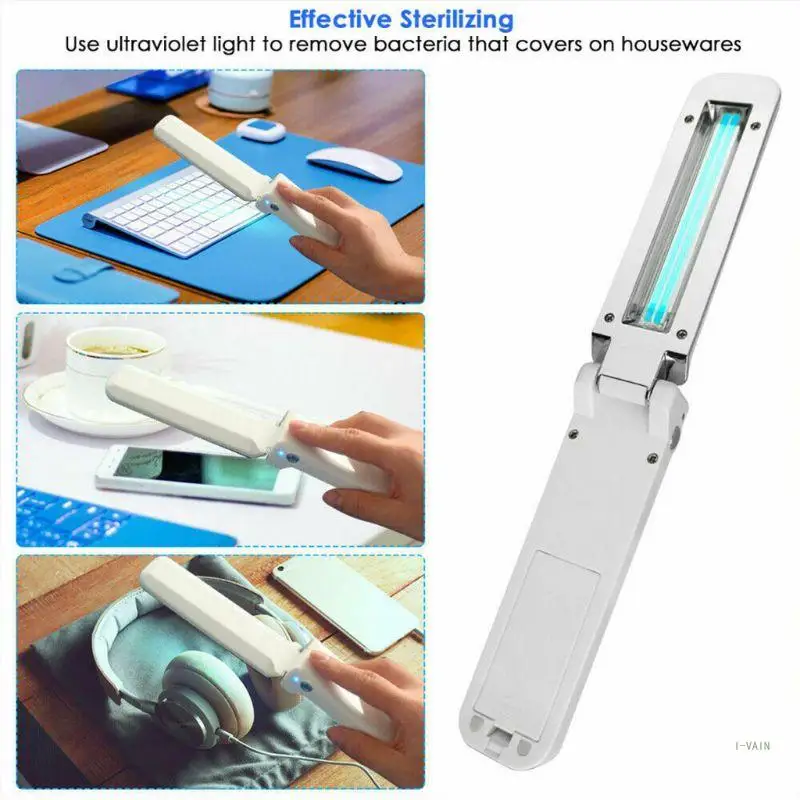 M5TC УФ-дезинфицирующее средство жезл бактерицидная лампа ручная Складная