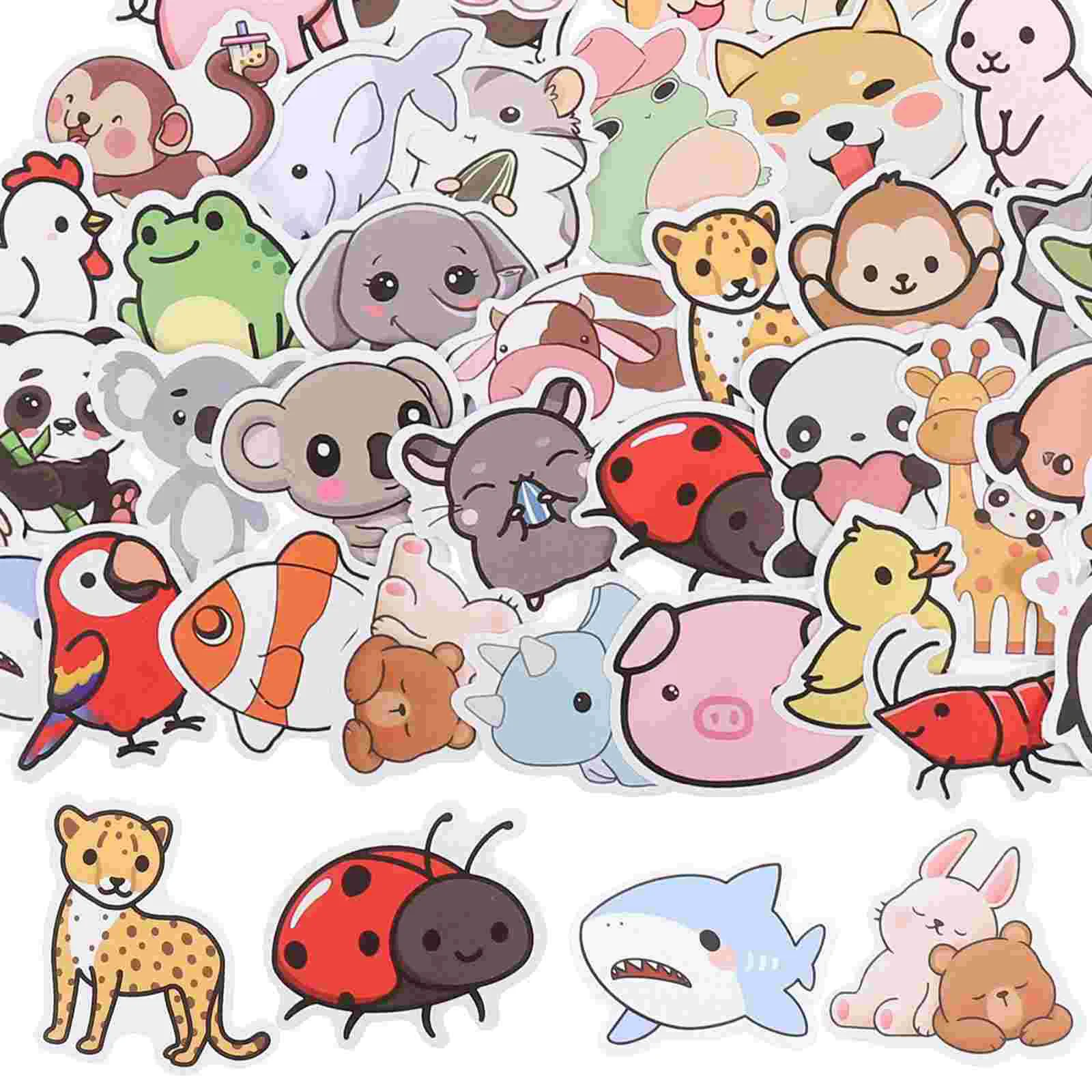 

50 листов наклеек в виде животных в чемодане ретро блокнот «сделай сам» блокнот многоразовая бумажная бутылка для малышей