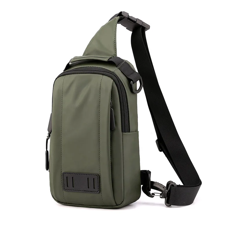 

Waterproof Oxford Chest Bag Men's Shoulder Bag High Quality Casual Male Backpack Multifuction Travel Men Cross Body Bag