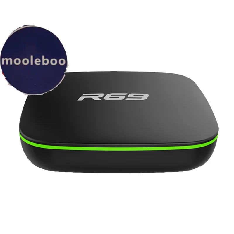 New Mooleboo R69 Allwinner H3 Android 7 4G& 5G Internet Free Channels Multimedia Playe 4K 1G+8G Smart Se Top TV Box