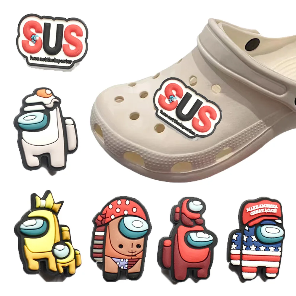 

1 шт., Детские аксессуары для обуви Croc jibz