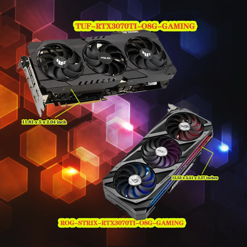 Рисунок 3 - GDDR6 карта ASUS RTX3070TI-O8G-GAMING