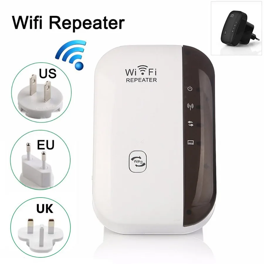 Усилитель-повторитель сигнала Wi-Fi 300 Мбит/с | Электроника