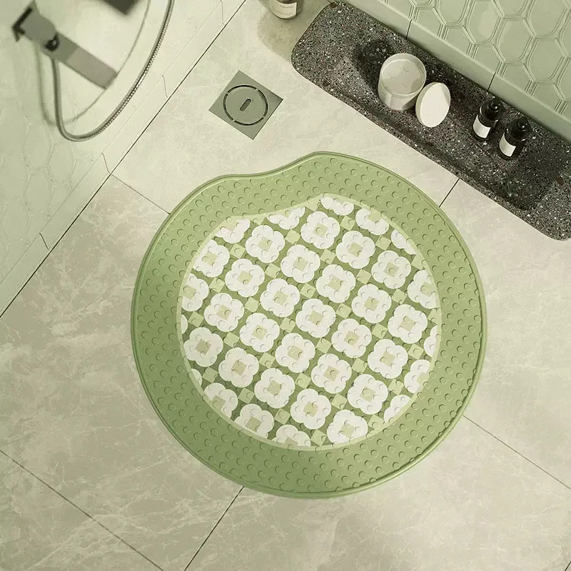 

Bathroom Anti Skid Mat Hotel Household Waterproof Foot Mat Bathroom Shower Room Anti Fall Mat Bathroom Accessories Set BNQINGY