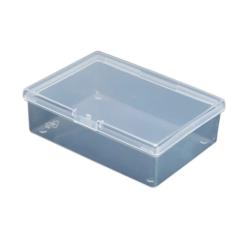 Ящик для хранения аксессуаров винтовой образец полупрозрачный квадратный пластиковый фотобокс C972