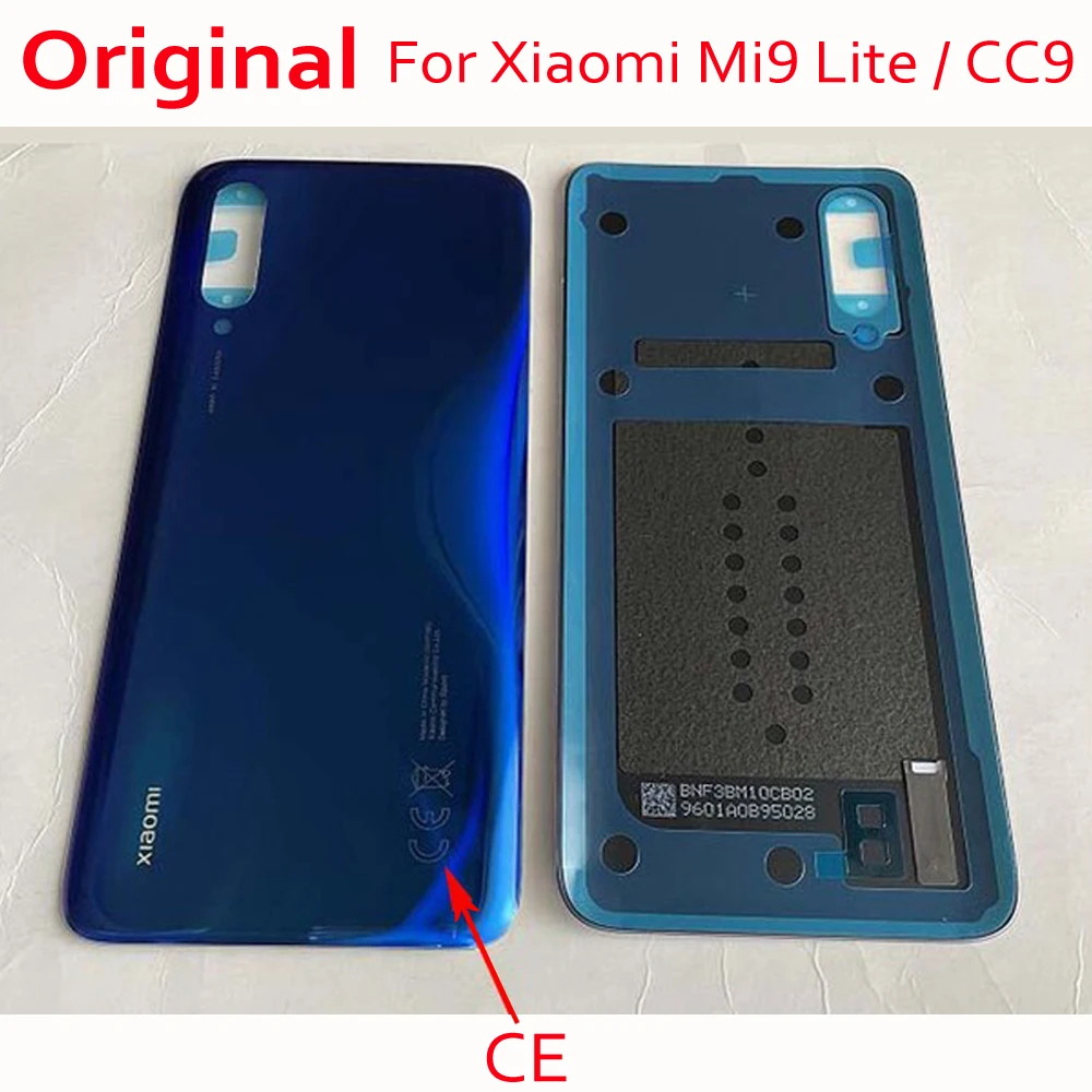 100% оригинал лучший вариант для 6 39 &quotXiaomi Mi 9 Lite CC9 задняя крышка батарейного отсека