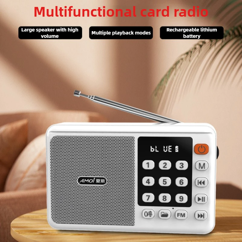 Фото Радио Fm Dab Радио Портативный Портативный Приемник Маленький Аварийный Перезаряжаемый Радиолюбитель Bluetooth Звуковая Коробка Kuchenne Am Fm Mini Винтаж №1