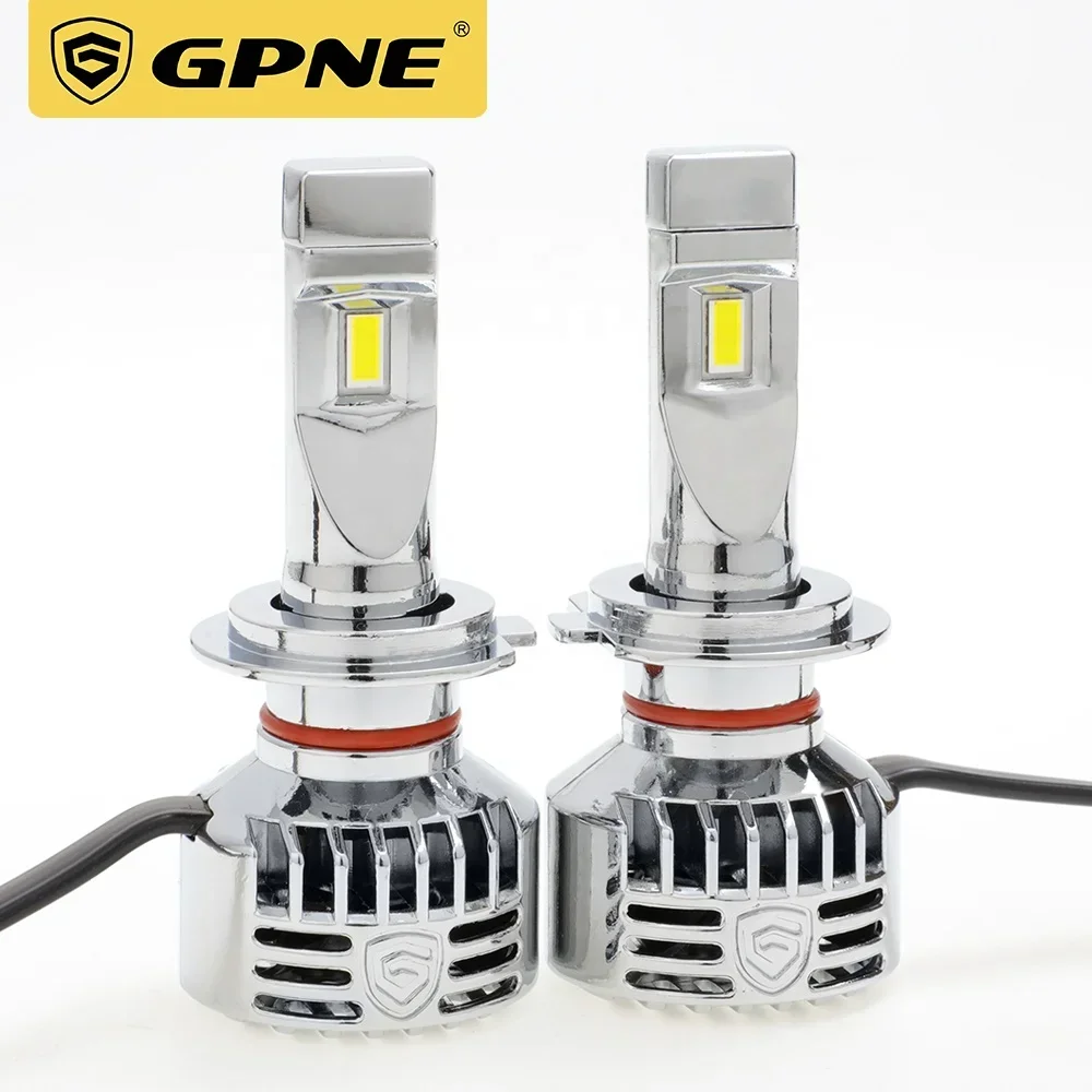 Супер яркая светодиодная фара GPNE R4 12000 люмен 55 Вт Auto Small Mini H7 H4 Led System 9005 9006 H11