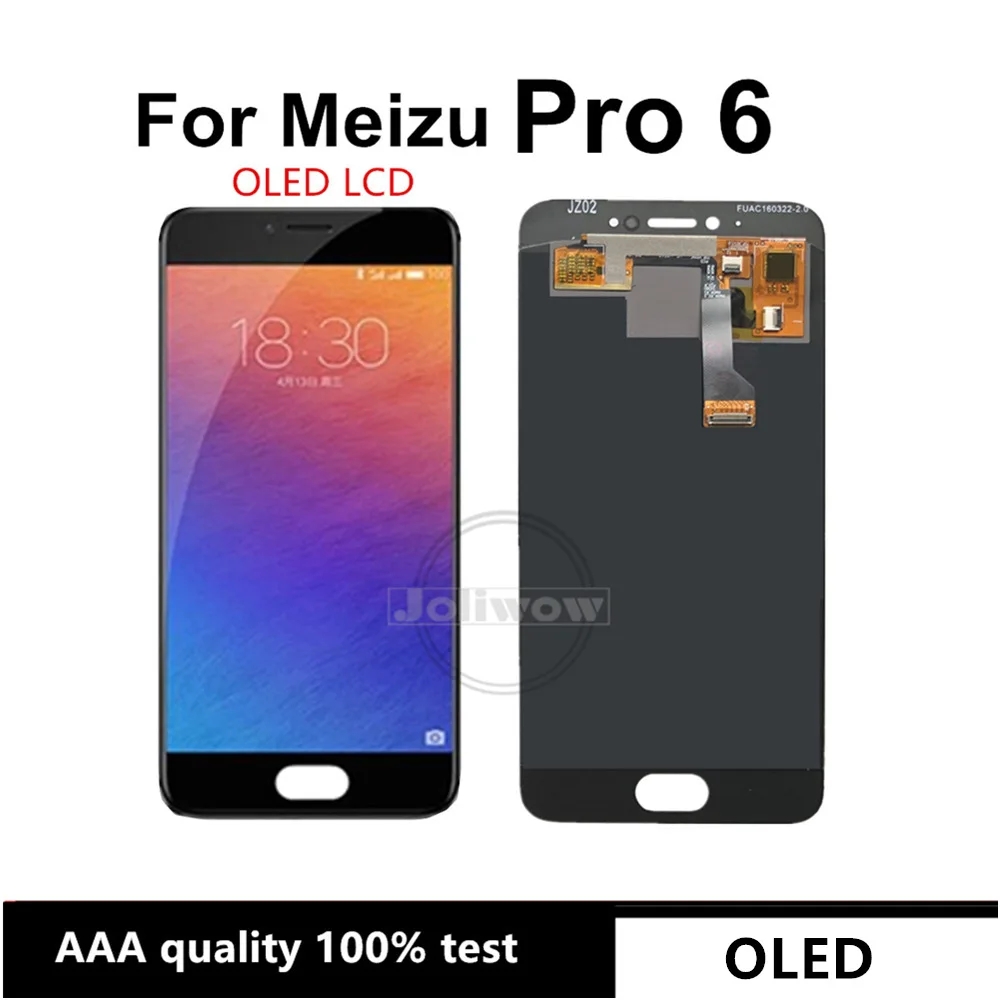 

ЖК-дисплей OLED для Meiau Pro 6, ЖК-дисплей, сенсорный экран в сборе, замена M570M M570C M570Q для Meizu Pro6 pro 6 LCD