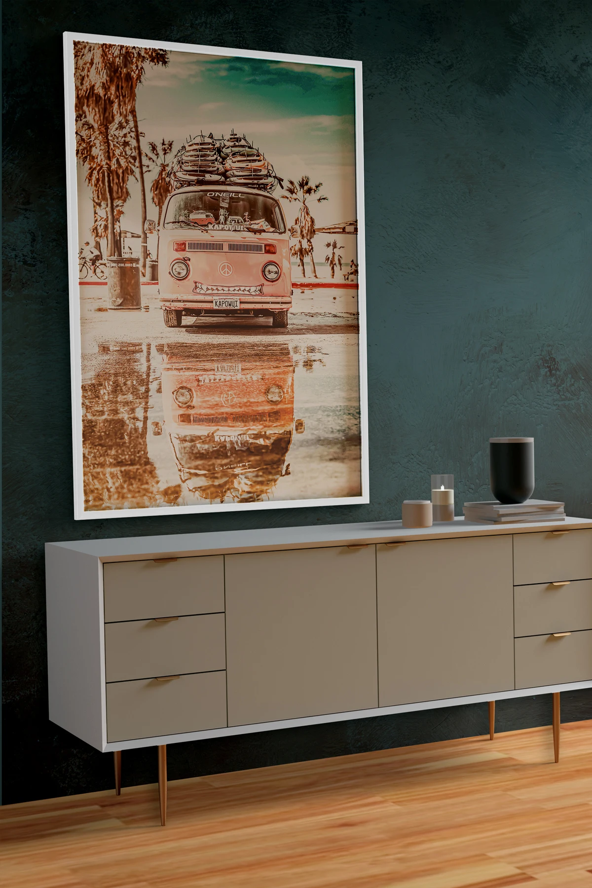 

Framed Table Modern Artistic Frames Decoration Home Decor Concept Single Çerçeve