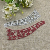 new flower lace metal cutting dies mold round hole label tag scrapbook paper craft knife mould blade punch stencils dies