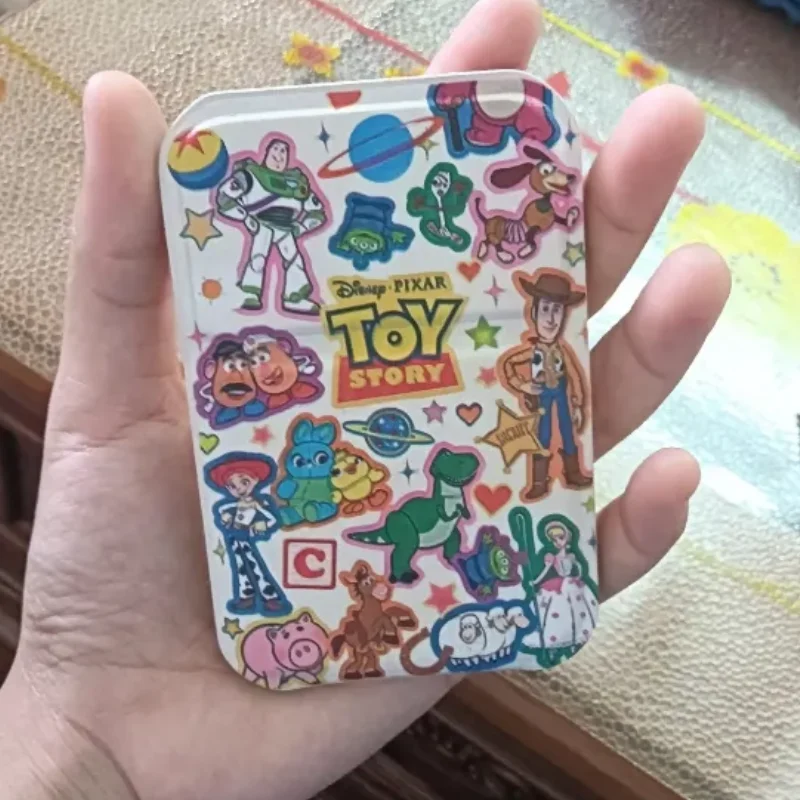 Фото История игрушек Kawaii Disney Woody складное зеркало Базз Лайтер милое портативное зеркало для макияжа складная портативная сумка праздничный подарок №4