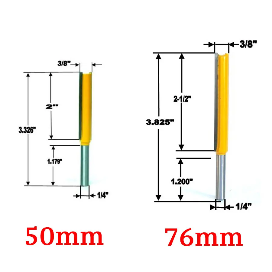 

Удлиненный Фрезер-1/4 "хвостовик