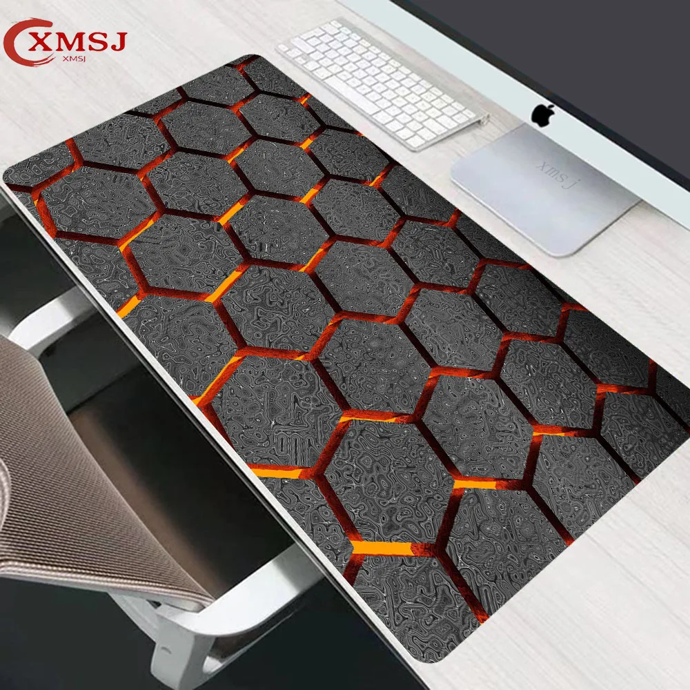 

3D Art Mouse Pad Colorful Abstract Computer Desk Pad Waterproof Gaming Accessories Keyboard Carpet XXL40x90 Notebook Mouse Pad