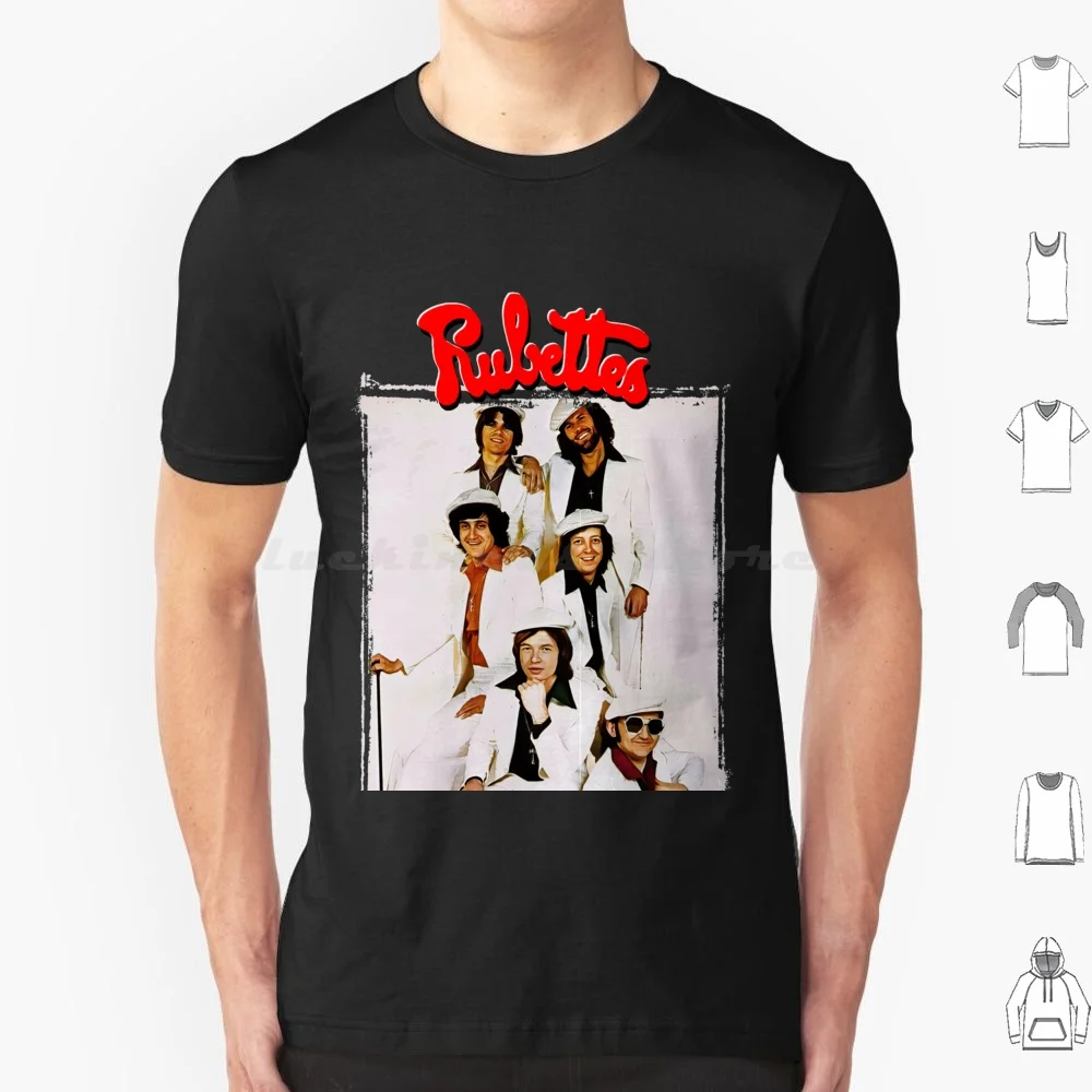 

Классическая футболка Rubettes большого размера 100% хлопок Rubettes