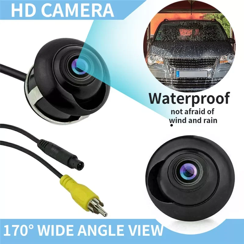 

CCD 170 Degree Wide Angle View HD Car Rear View Side Camera Reversing Backup Parking Camera Night Vision Waterproof