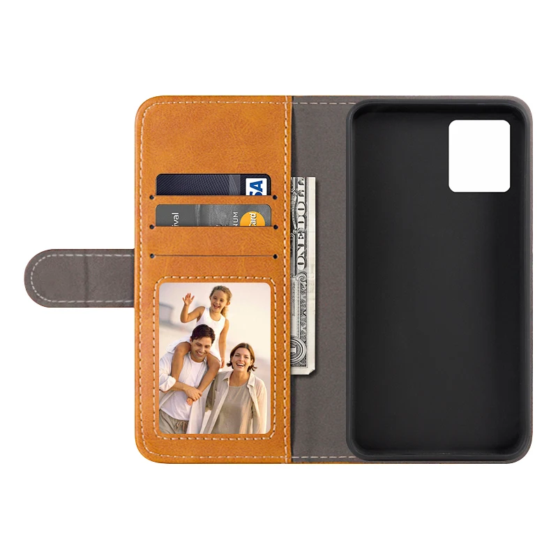 Чехол-книжка для Motorola Moto G72 4G деловой кожаный роскошный чехол с магнитом