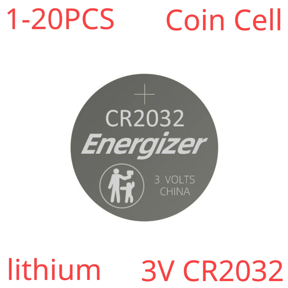 

SUYIJIA CR2032 240mAh 3V Lithium Battery for Watch Toy Calculator Control DL2032 ECR2032 BR2032 Button Coin Car Remote Cell