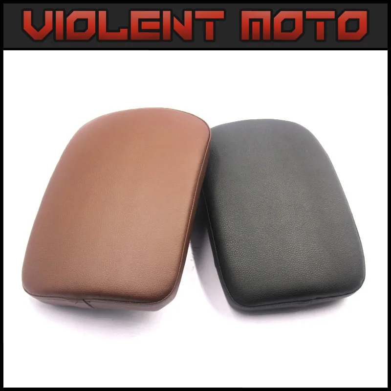 Motorcycle Rear Passenger Cushion 6 Suction Cups Pillion Pad Suction Seat For Harley Dyna Sportster Softail Touring XL 883 1200