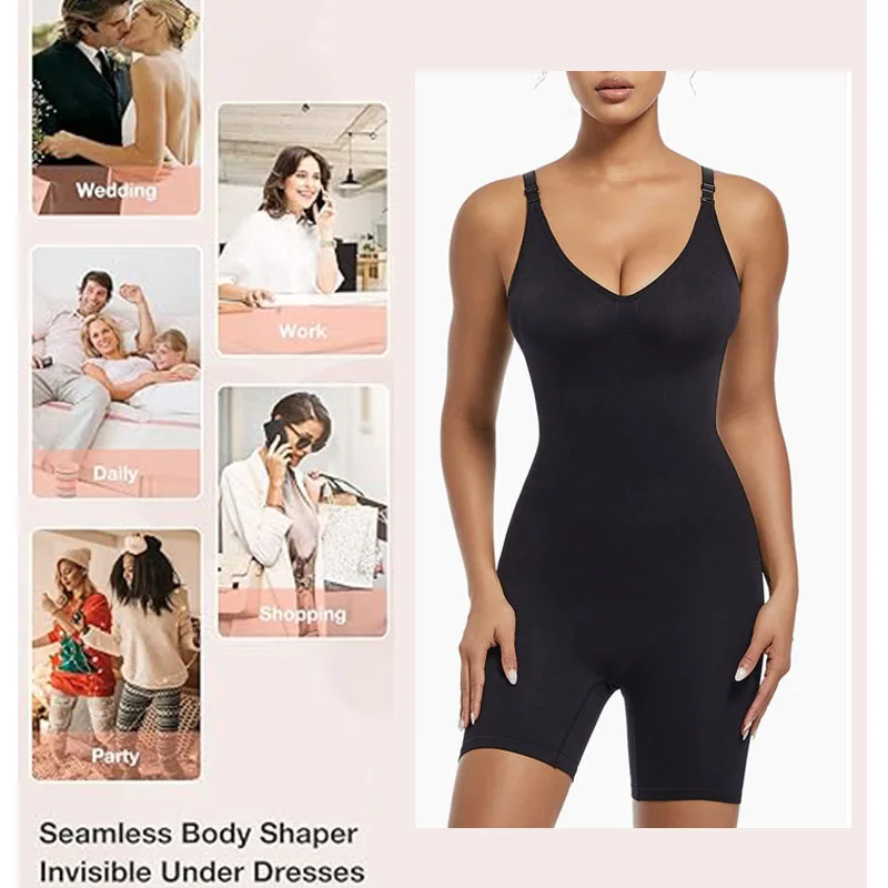 Бесшовное боди GUUDIA для подтяжки ягодиц Корректирующее белье сексуальное нижнее