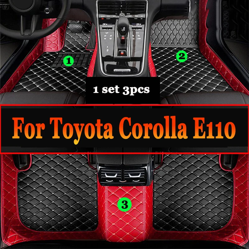 Автомобильные коврики для Toyota Corolla E110 1996 ~ 2002 автомобильные внутренние детали