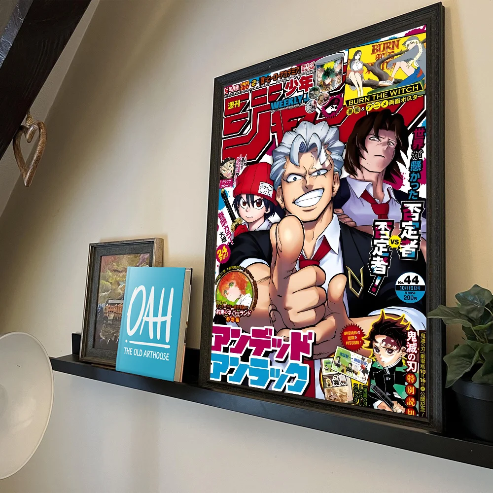 Undead Unluck АНИМЕ DIY липкий плакат водостойкая бумажная наклейка кофейный дом