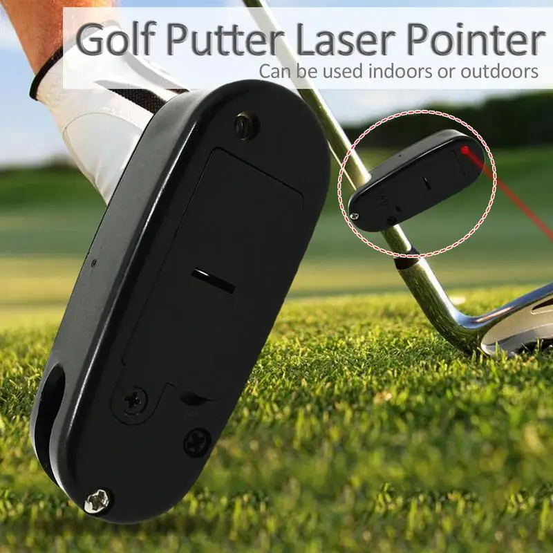 Portable Golf Putter Laser Pointer Sports Outdoor Smart Golf Training Aim Line Corrector Improve Aid Tools Golf Accessories