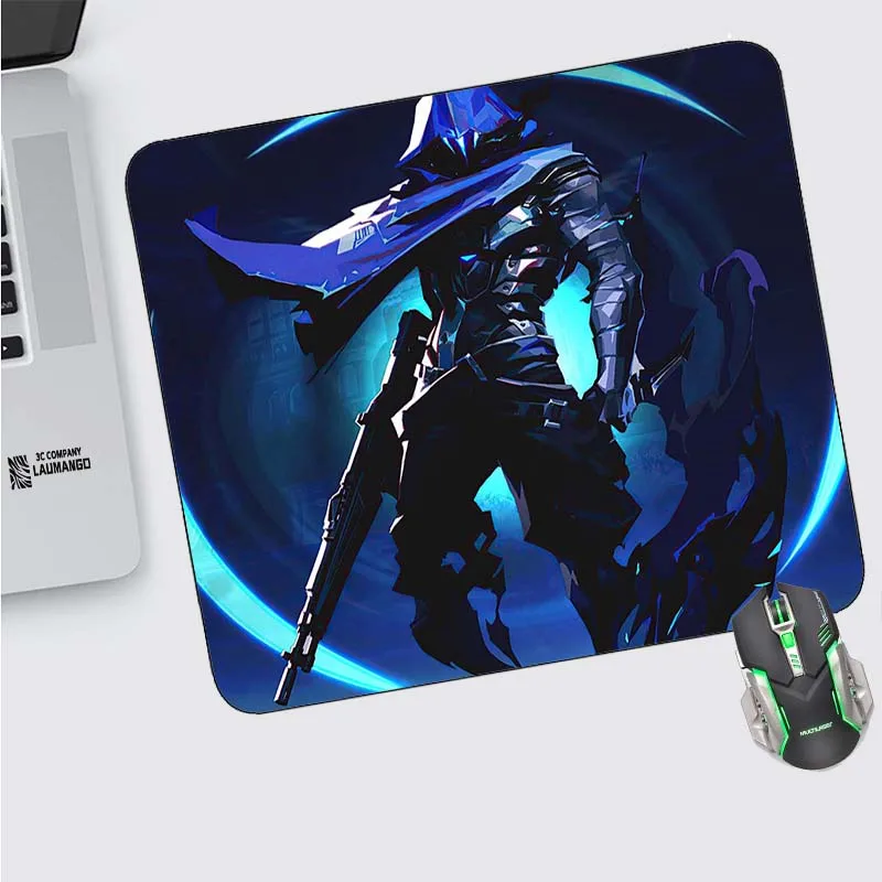 

Игровой коврик для ноутбука Valorant для девочек, Защитный Настольный коврик для мыши, компьютерный коврик, аксессуары для настольного компьют...