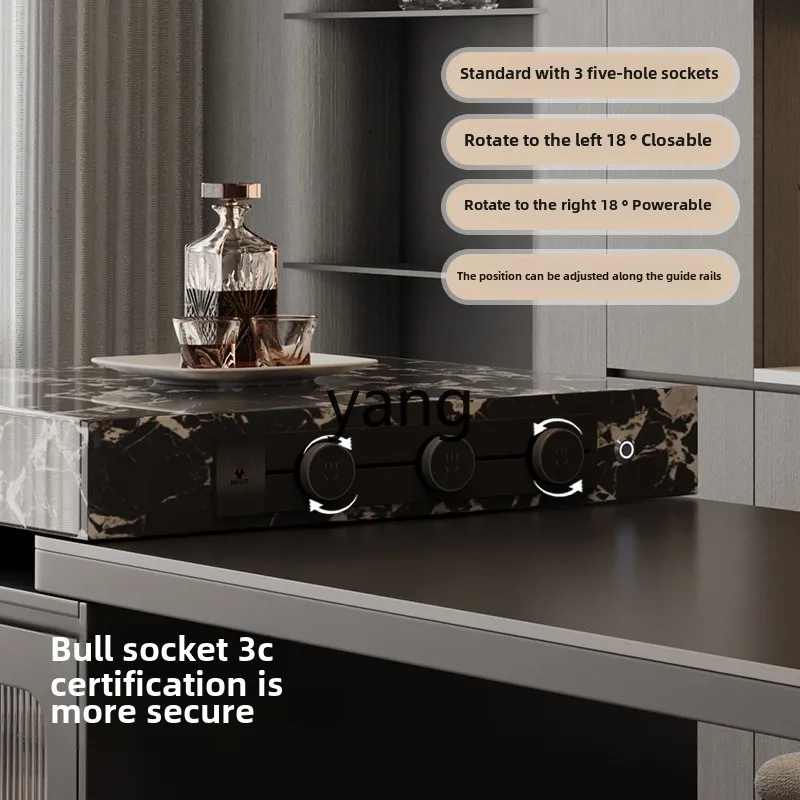 Выдвижной обеденный стол Lmm встроенный бытовой средний открытый кухонный