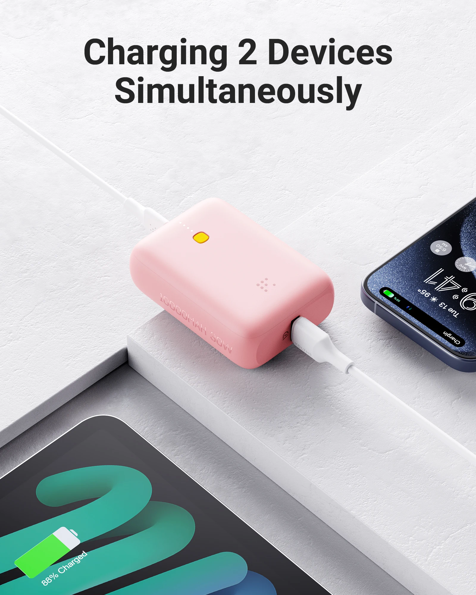 Voltme-Hypercore 10K Lite Power Bank Портативное внешнее зарядное устройство для быстрой зарядки