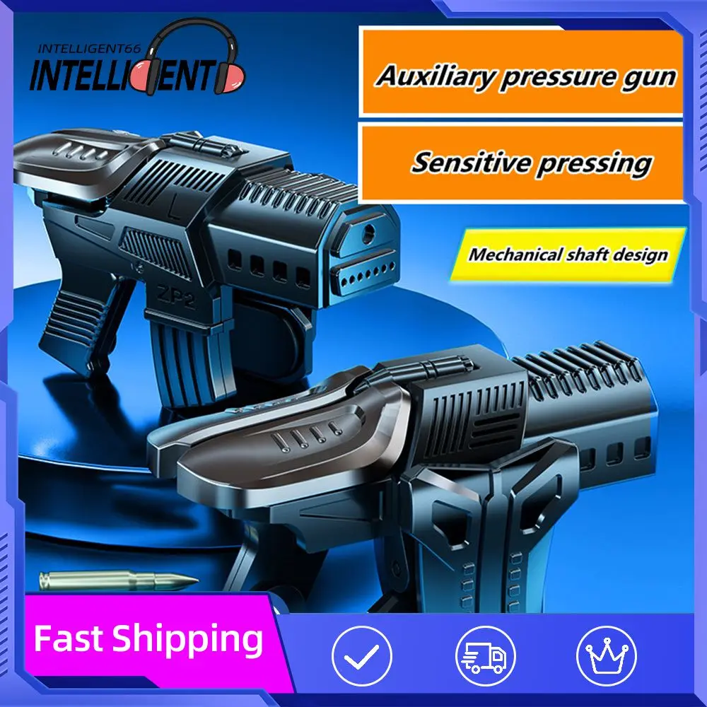 

Flexible Shooting Games Handle 4 Output Heads Universal Game Triggers Six-finger Shooting Trigger Game Controller Four-button Pc