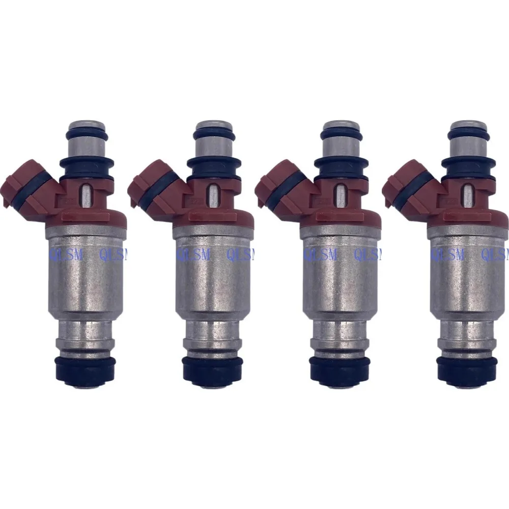Фото Комплект из 4 топливных форсунок 23250-16160, 23209-16160 для Toyota Corolla, Celica, Geo Prizm 1.8L 7AFE, запчасти двигателя №2