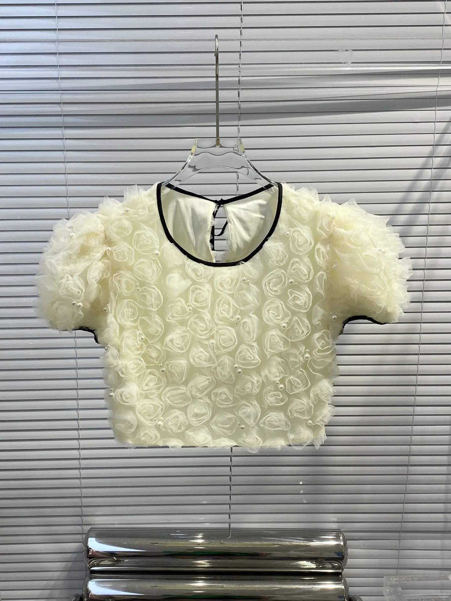 

23 new rose short - sleeved, loose version of the style is stylish5.29